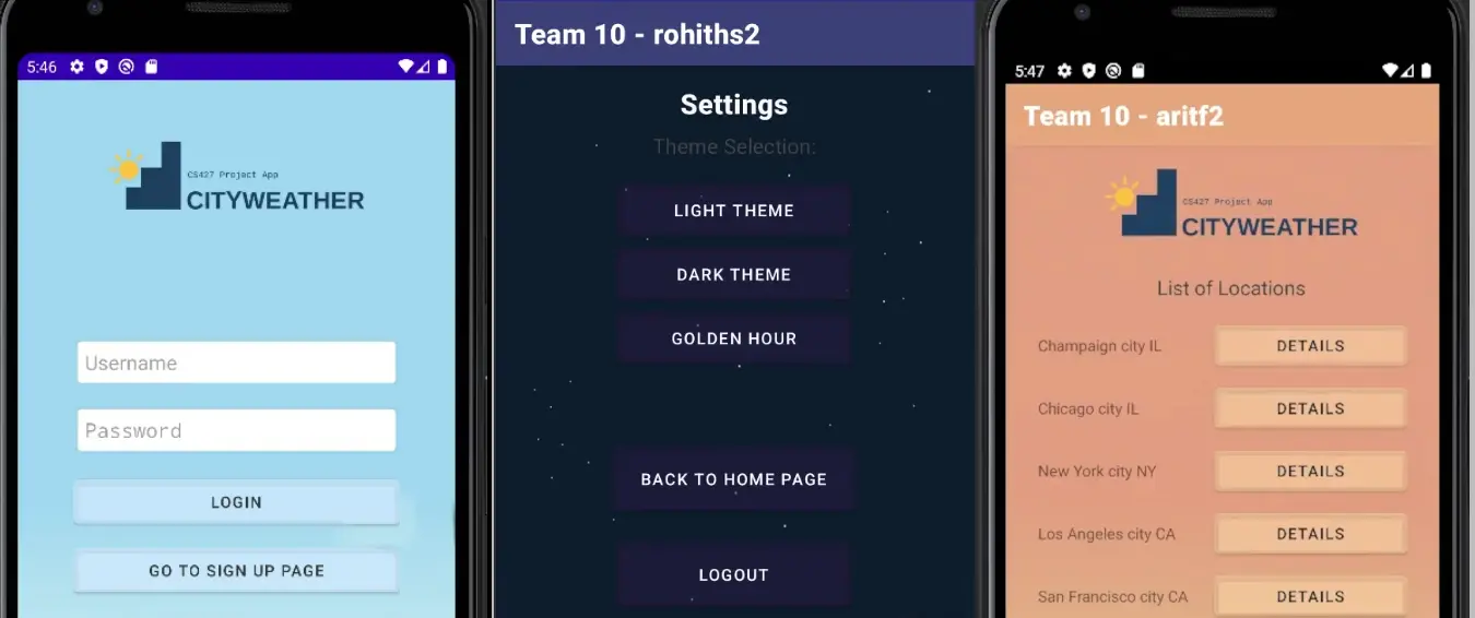CS427 Android Programming Project banner
